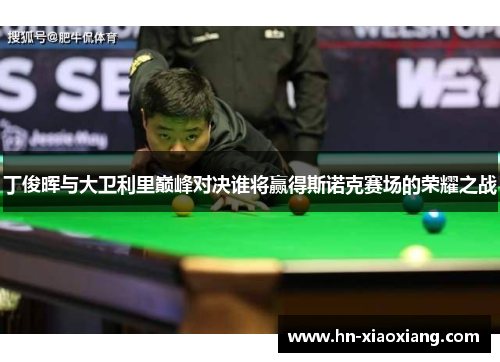 丁俊晖与大卫利里巅峰对决谁将赢得斯诺克赛场的荣耀之战